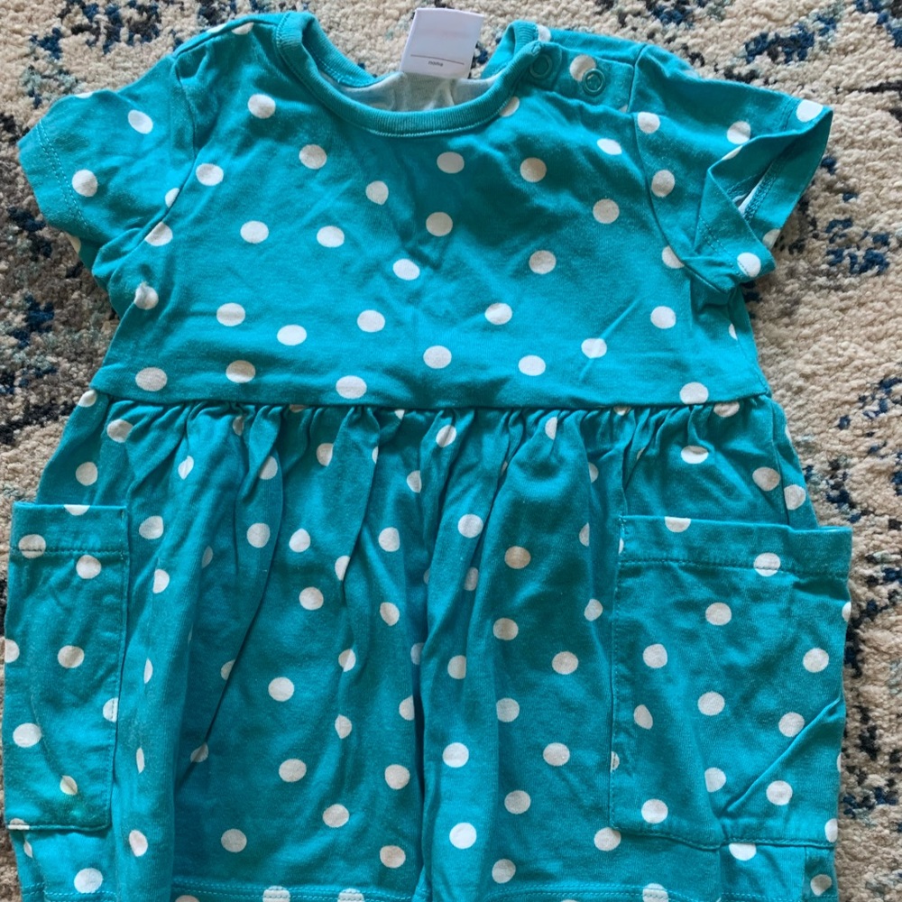 Hanna Andersson play dress size 75(12-18mos)